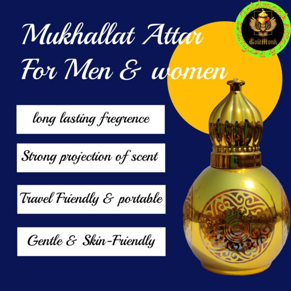 GoldMonk Mukhallat Attar - Image 5