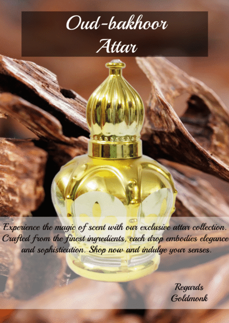 GoldMonk Oud Bakhoor Attar